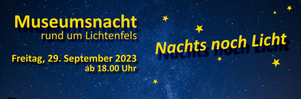Museumsnacht rund um Lichtenfels 2023