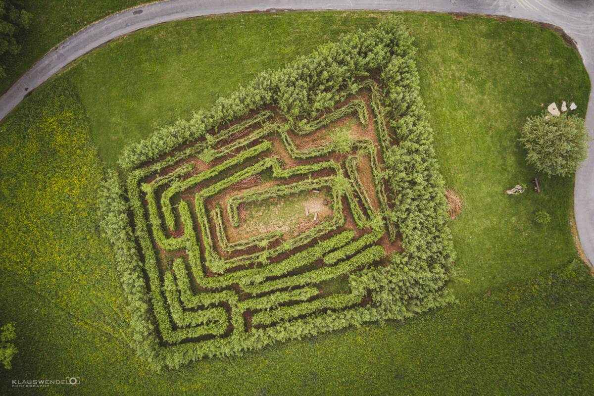 Weidenlabyrinth Lichtenfels